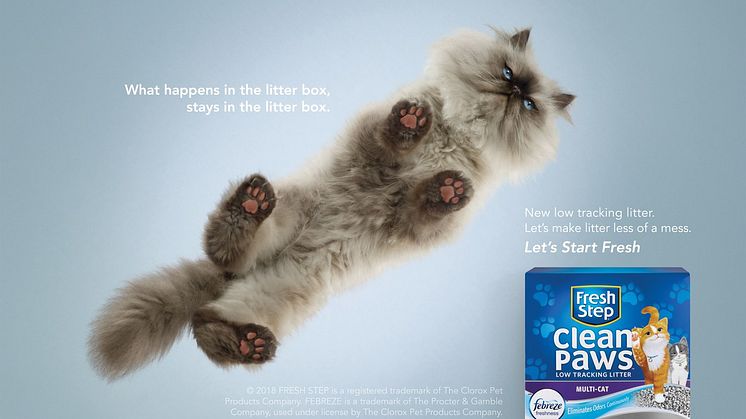Clorox's Fresh Step ad