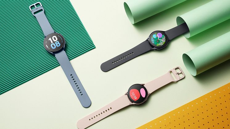 Galaxy Watch5 og Galaxy Watch5 Pro forplikter seg til brukerne og bidrar til at mål og milepæler nås.