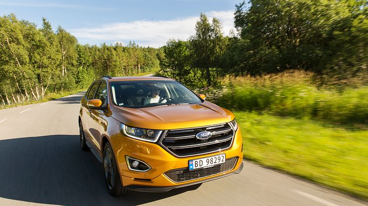 Ford-lansering av nye Edge og Ranger i Molde