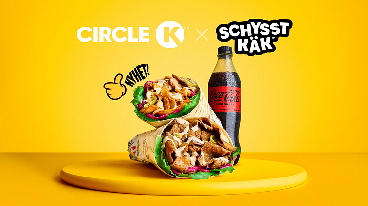 Circle K och Schysst Käk tar hemmakebaben ut på vägarna