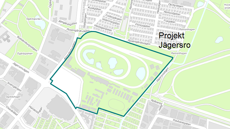 Tre arkitektteam utformar ny stadsdel på Jägersro