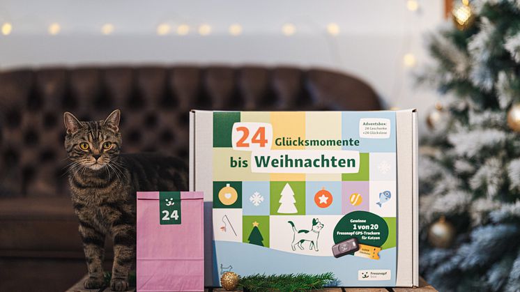 Fressnapf-Adventskalender: 24 Glücksmomente für Mensch und Tier 