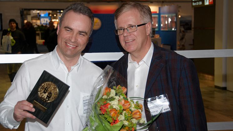 Utdelning av materialmedaljen 25 mars 2010