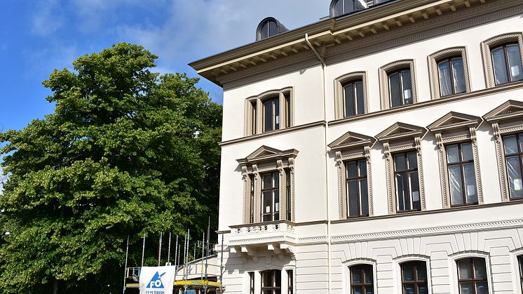 Dicksonska Palatset rustas upp