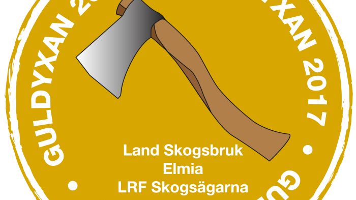 Prisutdelning för Guldyxan 2017 hålls på Elmia Wood torsdag 8/6 kl. 11.00 