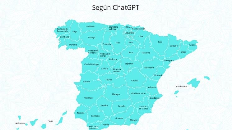 Los municipios más bonitos de España según Chat GPT