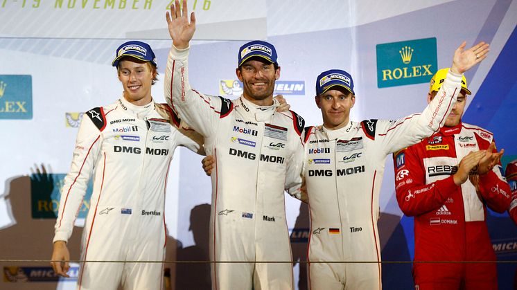 Porsche 919 Hybrid, Porsche Team: Brendon Hartley, Mark Webber, Timo Bernhard