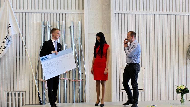 IT-bolag premierar IT-student med stipendium – och anställning