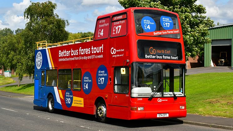 Open-top buses set to spread sunshine cheer and happiness