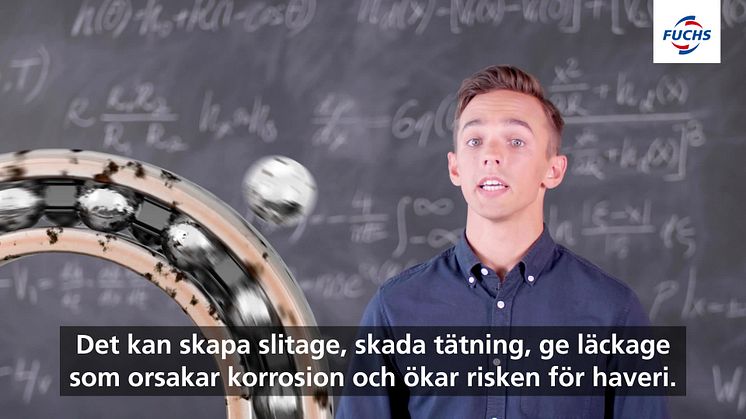 Översmörjning orsakar många lagerhaverier.