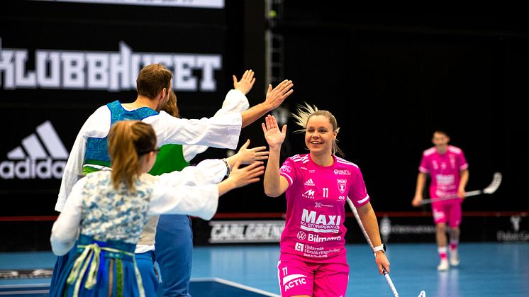 High five för samarbetet mellan Dalakraft och IBF Falun!
