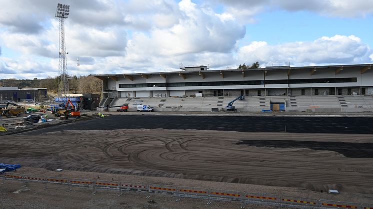 Rimnersvallen och del av västra läktaren