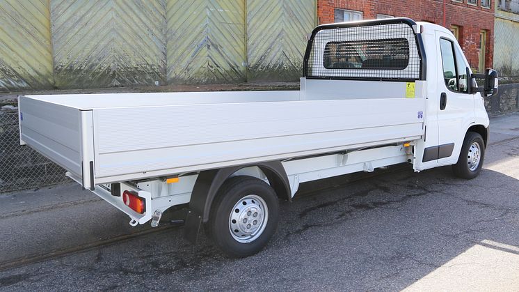 Nya påbyggnationer på Peugeot Boxer 