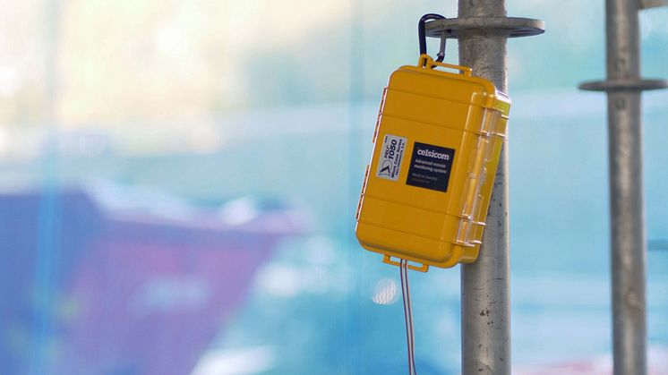 Den uppkopplade och batteridrivna betongdatorn Celsicom TC603