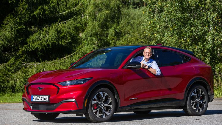 Ford Mustang Mach-E  preproduksjonsbil, Norge, Sommeren 2020