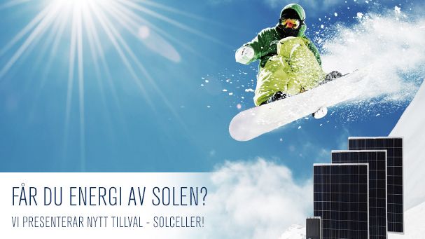 Strålande nyheter: Myresjöhus satsar på solel!