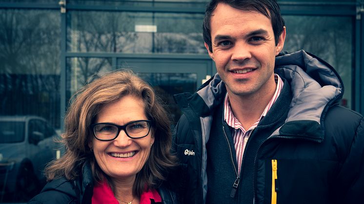 Dirk Venter, New Concept Mining och Petra Kastensson, Epiroc