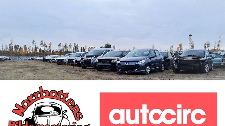 Ökad återvinning av bildelar när Autocirc förvärvar Norrbottens Bildemontering
