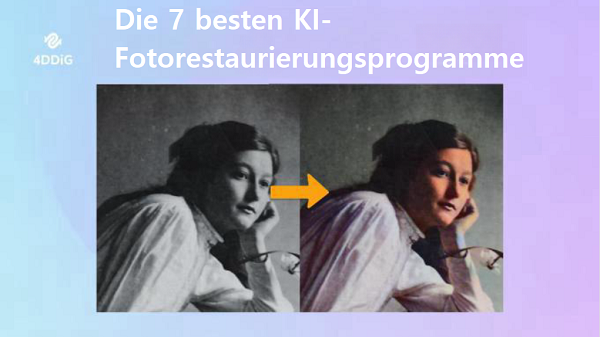 Alte Bilder restaurieren mit KI | Die 7 besten KI-Fotorestaurierungsprogramme