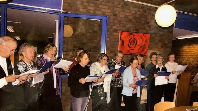 Huddinge Finska förenings arkiv. 1 kören. årtal okänt