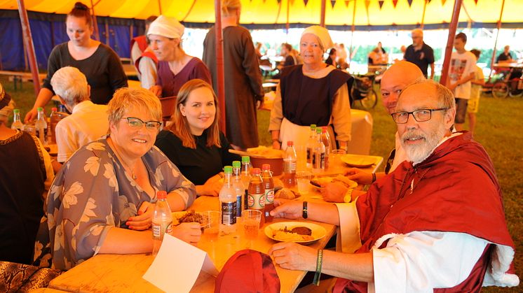 Hamar middelalderfestival på Anno Domkirkeodden