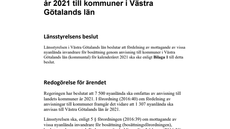 Beslut kommuntal 2021