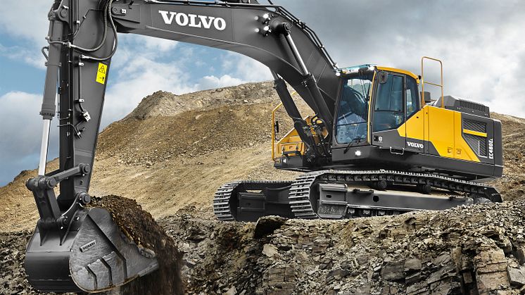 Volvo EC480E sätter standarden för effektiv grävning 