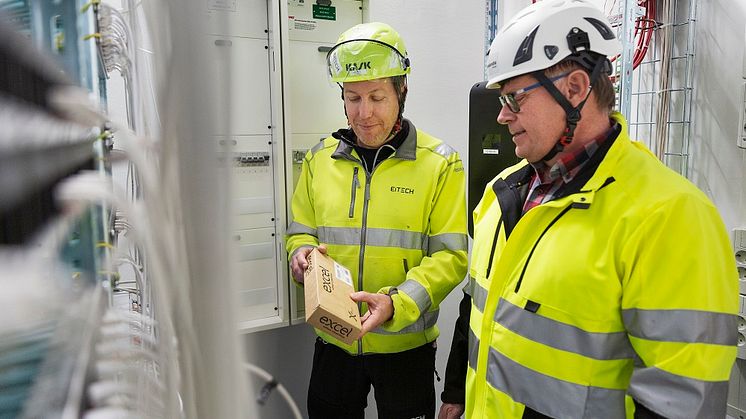 Andreas Nordling Eitech och Per Larsson, Elektroskandia.