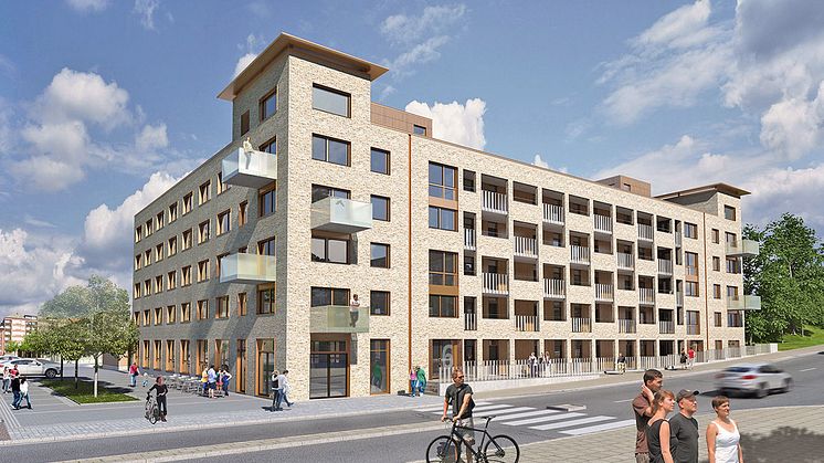 Dags för uthyrning av nybyggda studentlägenheter