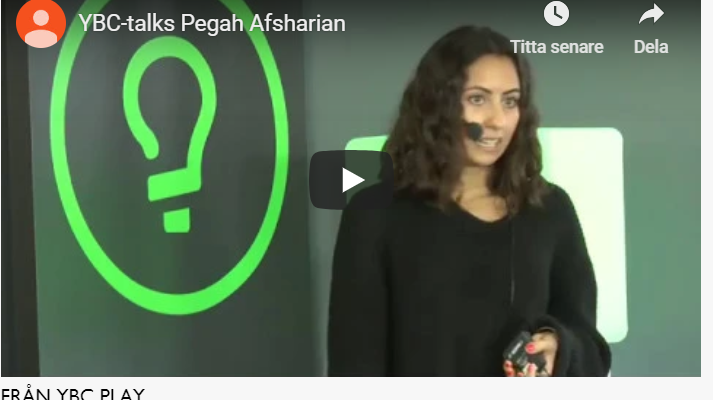 Pegah Afsharian, grundare av Kompis  Sverige
