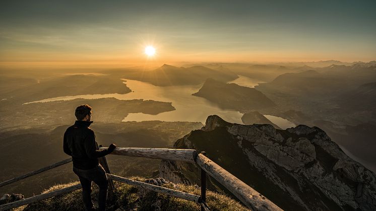 Wanderer auf dem Pilatus