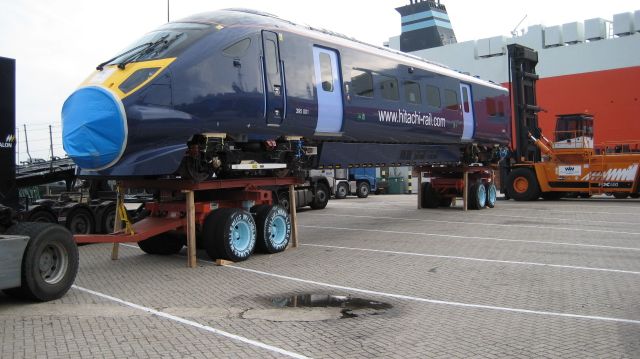 Final Class 395 Train Arrives in Southampton, Begins Last Leg of Journey to Depot in Ashford