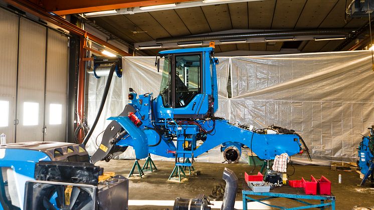 Volvo L60G PCP - Bygget