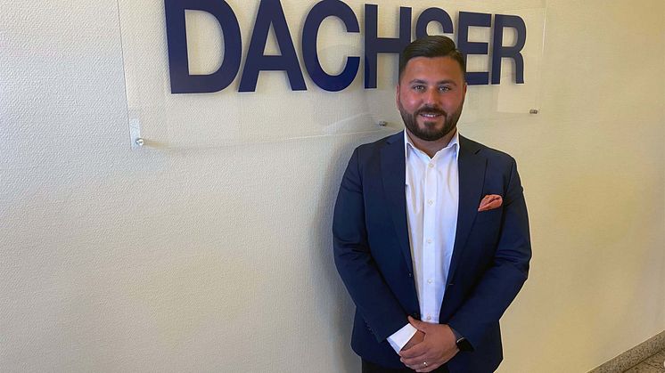Martin Ishak, Sales Manager för Dachsers filial i Jönköping.