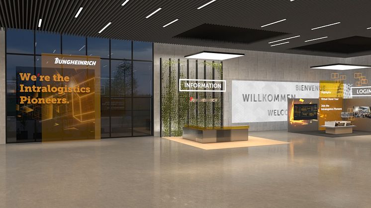 I år ger Jungheinrich möjlighet till virtuellt monterbesök på LogiMAT via det digitala tillägget: Digital Experience of Jungheinrich @ LogiMAT.