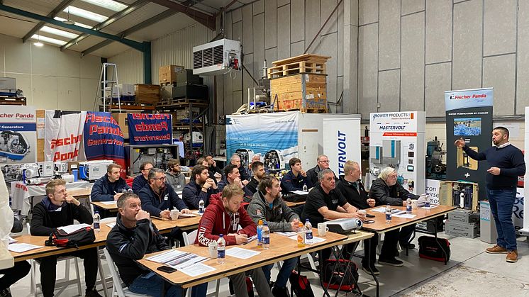 Fischer Panda UK hosts service partner training in February