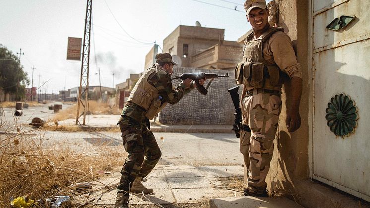 The Battle for Mosul - Rise of the white flag. Fotograf Quentin Bruno