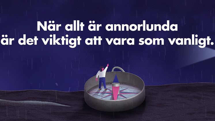 Årets nomineringskampanj från Stiftelsen Ungt Ledarskap anspelar på ett ledarskap i förändring under Corona-pandemin.