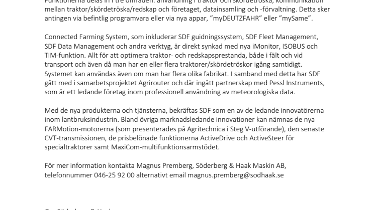 Ny tjänst förbättrar lantbrukares lönsamhet