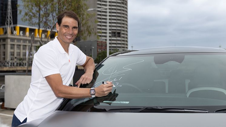 Kia Australian Open 2023 Rafael Nadal Kia EV6