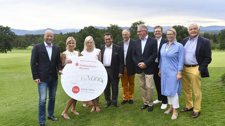 Golf-Benefizturnier der Stadtsparkasse München zu Gunsten der Deutsche Stfitung Kinderdermatologie.