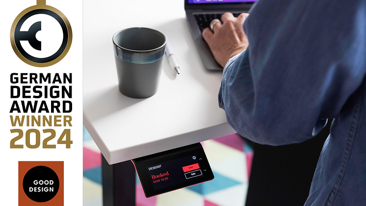 Humly Booking Device mounted under desk