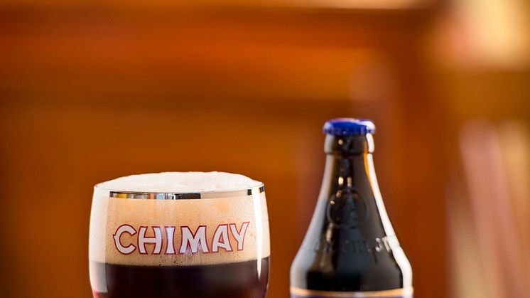 Chimay blå flaska