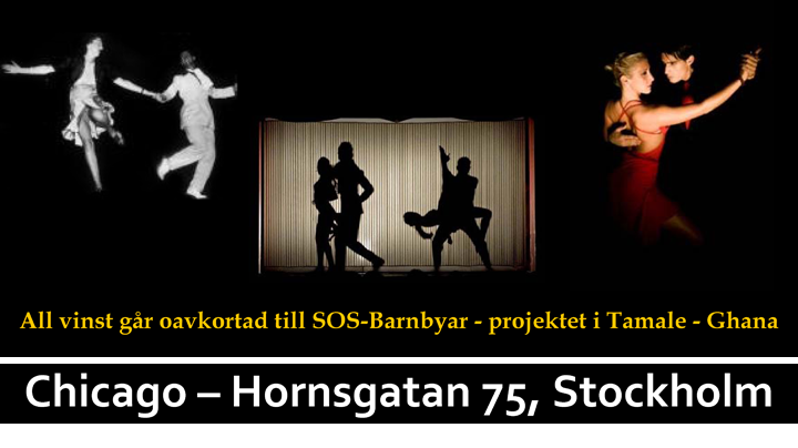Lär dig dansa lindy, salsa och tango 18/4 till förmån för SOS-Barnbyar