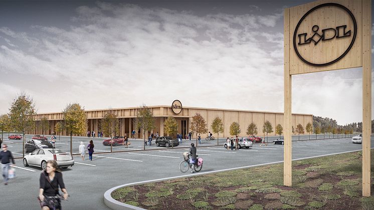 LINK arkitektur ritar Sveriges första NollCO2-byggnad tillsammans med Lidl