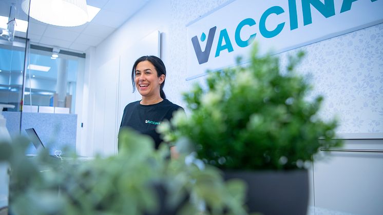 Tuluo Nygård är verksamhetsansvarig vid dotterbolaget Vaccinas provtagningsenhet i Umeå. Bild: Patrick Trädgårdh, Umebild