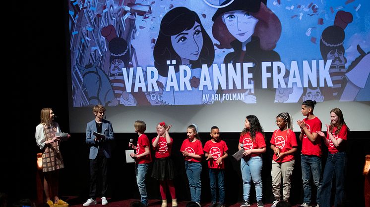 Foto av Carla Orrego Veliz, från Stockholms filmfestival Juniors prisutdelning 2022