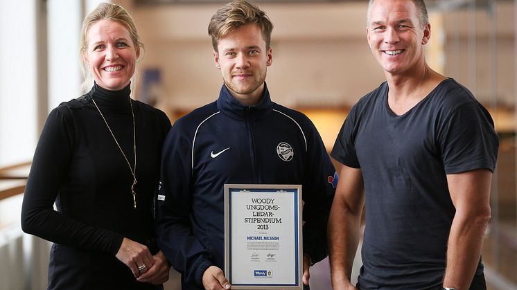 Woody Ungdomsledarstipendiat 2013, Michael Nilsson IFK Lidingö FK