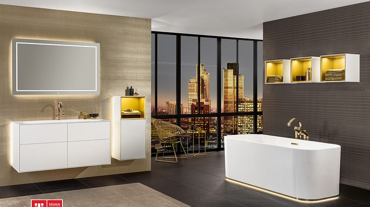 Badrumsserie Finion från Villeroy & Boch 
