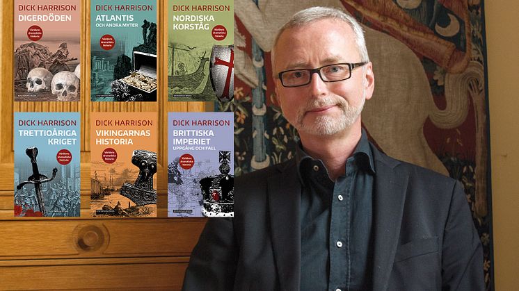 Dick Harrison gör succé med ny historisk bokserie